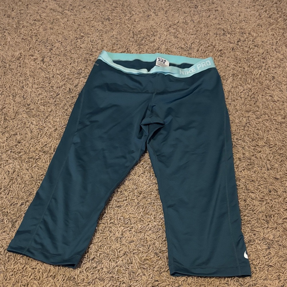 Nike Kids Dark Teal Leggings